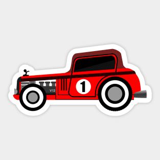 Racer #1 Sticker